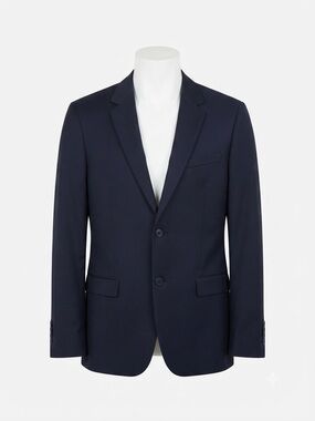 The Kooples Paris Navy Wool Blend Blazer Men's 46 NWT Designer Suit Jacket